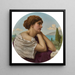 Herz auf den Lippen und Seele in den Augen - John William Godward — Wandpräsentation des Kunstwerks
