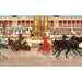 Reproduktion des Gemäldes Rennen mit Wagen im Zirkus - Raffaello Sorbi