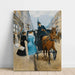 Reproduktion des Gemäldes Kurse Rue De La Paix - Jean Béraud