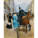 Reproduktion des Gemäldes Kurse Rue De La Paix - Jean Béraud
