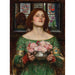 Reproduktion des Gemäldes Cueillez les boutons de rose tant que vous le pouvez - John William Waterhouse