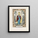 Ascension de la Vierge - Currier & Ives — gerahmtes Bild an der Wand