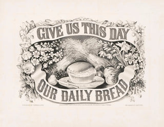Donne-nous aujourd'hui notre pain quotidien - Currier & Ives — Ansicht des Kunstwerks