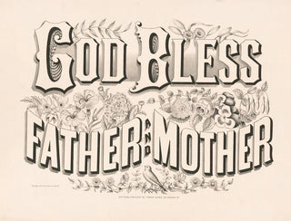 Gott segne Vater und Mutter - Currier & Ives — Ansicht des Kunstwerks
