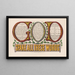 Gott sprach alle diese Worte - Currier & Ives — gerahmtes Bild an der Wand