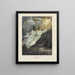 Der Flug der Geister - Currier Ives — gerahmtes Bild an der Wand