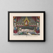 Die heilige Grab des seligen Erlösers - Currier & Ives — gerahmtes Bild an der Wand