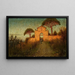 Ansicht der römischen Landschaft bei Frascati - Curt Agthe — gerahmtes Bild an der Wand