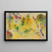 Landschaft - Curt Herrmann — gerahmtes Bild an der Wand
