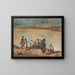 Ohne Wohnsitz - Cyprian Majernik — gerahmtes Bild an der Wand