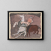 Corrida - Cyprian Majernik — gerahmtes Bild an der Wand