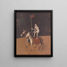 Artist des Reitenden Zirkus - Cyprian Majernik — gerahmtes Bild an der Wand