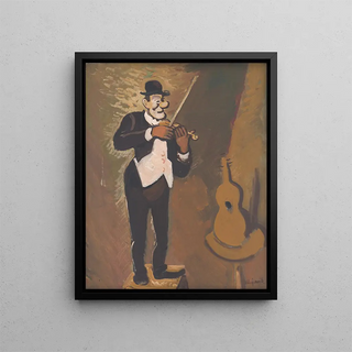 Cyprin Majernk - Clown Playing the Violin.webp