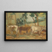 Kravy - Cyprian Majernik — gerahmtes Bild an der Wand
