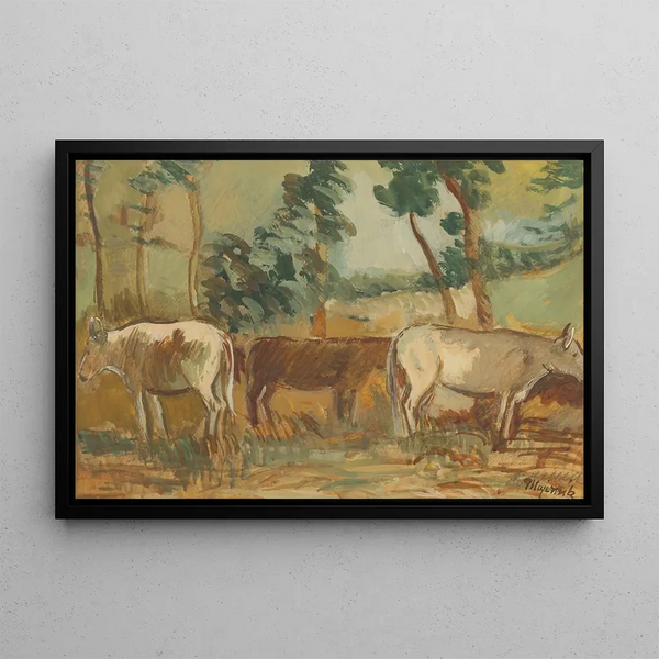 Kravy - Cyprian Majernik — gerahmtes Bild an der Wand
