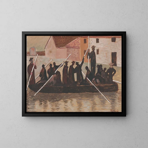 Pavode - Cyprian Majernik — gerahmtes Bild an der Wand