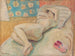 Frau ruhend - Cyprian Majernik — Ansicht des Kunstwerks