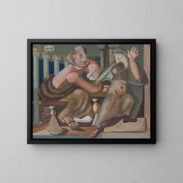 Verführung - Cyprian Majernik — gerahmtes Bild an der Wand