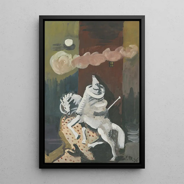 In der Nacht - Cyprian Majernik — gerahmtes Bild an der Wand