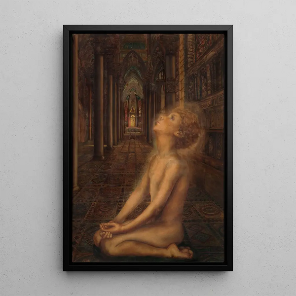 Kind der Zeitalter - Da Loria Norman — gerahmtes Bild an der Wand
