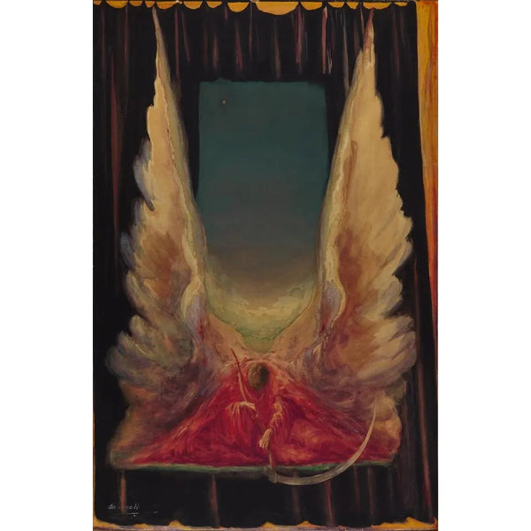 L'idée de Dieu - Da Loria Norman — gerahmtes Bild an der Wand
