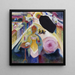 Dame in Moskau - Wassily Kandinsky — gerahmtes Bild an der Wand
