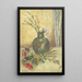 Blumen in einer Vase - Dame Ethel Walker — gerahmtes Bild an der Wand