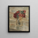 Rosen in einer Vase - Dame Ethel Walker — gerahmtes Bild an der Wand