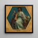 Daniel - Jules Elie Delaunay — gerahmtes Bild an der Wand