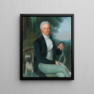 Daniel Caffe - Portrait Of The Prussian Statesman Prince Karl August Von Hardenberg 17501822 In The Park Of His Country Estate At Tempelhof Near Berlin.webp