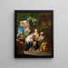 La Sainte Famille - Daniel Gran — gerahmtes Bild an der Wand