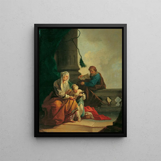 Daniel Gran - Unterweisung Mariens Durch Joachim Und Anna.webp
