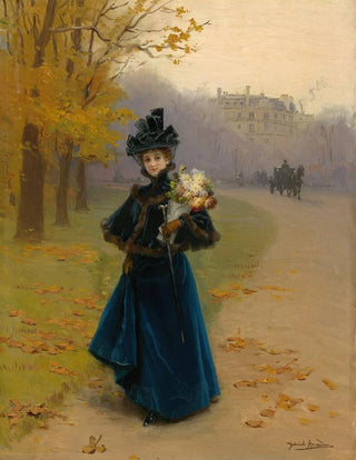 Daniel Hernndez Morillo - Woman In The Bois De Boulogne.webp