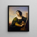 Italien - Daniel Huntington — gerahmtes Bild an der Wand