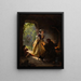 Wahrsagerin der Zigeunern - Daniel Maclise — gerahmtes Bild an der Wand