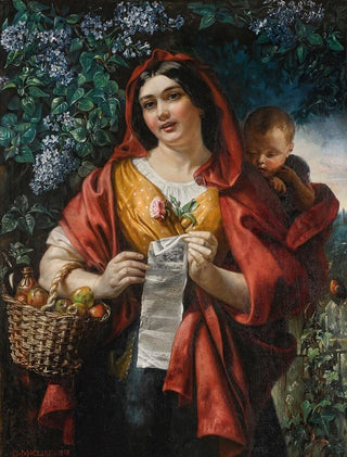 Daniel Maclise - The Ballad Seller.webp