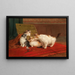 Katzen - Daniel Merlin — gerahmtes Bild an der Wand