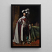 Charles Ier - Daniel Mytens — gerahmtes Bild an der Wand