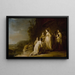 Die Entdeckung Moses - Daniel Thievart — gerahmtes Bild an der Wand