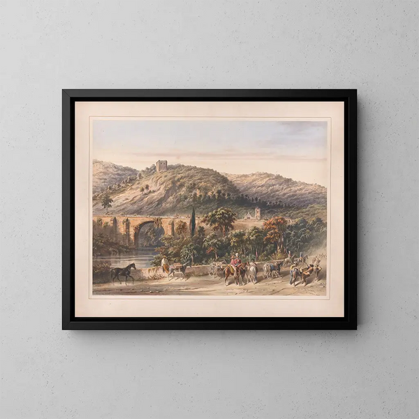 Vues d'Egerton au Mexique Pl02 - Daniel Thomas Egerton — gerahmtes Bild an der Wand