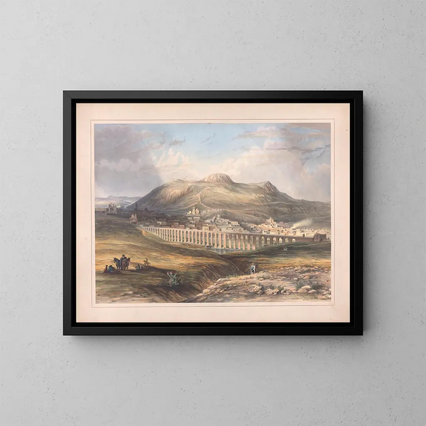Vues d'Égerton au Mexique Pl04 - Daniel Thomas Egerton — gerahmtes Bild an der Wand