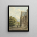 L'église de Rhenen - Daniël Kerkhoff — gerahmtes Bild an der Wand