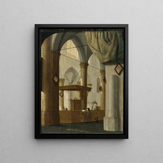 Danil de Blieck - Interior Of The Grote Kerk Dordrecht.webp