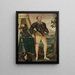 Sir William Drury aus Hawstead Suffolk - Daniel van den Queborne — gerahmtes Bild an der Wand