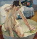 in der Badewanne II - Leo Putz — Ansicht des Kunstwerks