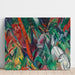 Reproduktion des Gemäldes Im Regen - Franz Marc