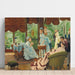 Reproduktion des Gemäldes In dem Gewächshaus (Rivales) - James Tissot