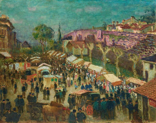 Mars in Navarre - Darío de Regoyos — Ansicht des Kunstwerks