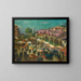 Mars in Navarre - Darío de Regoyos — gerahmtes Bild an der Wand