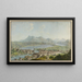 Luzern Blick nach Westen - David Alois Schmid — gerahmtes Bild an der Wand